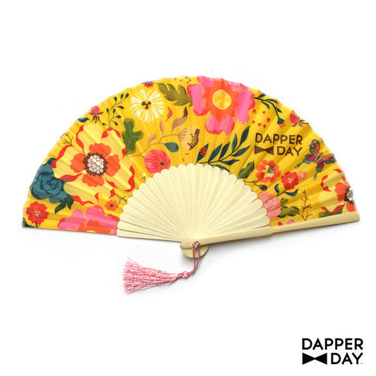 Garden Party Fan (Yellow)