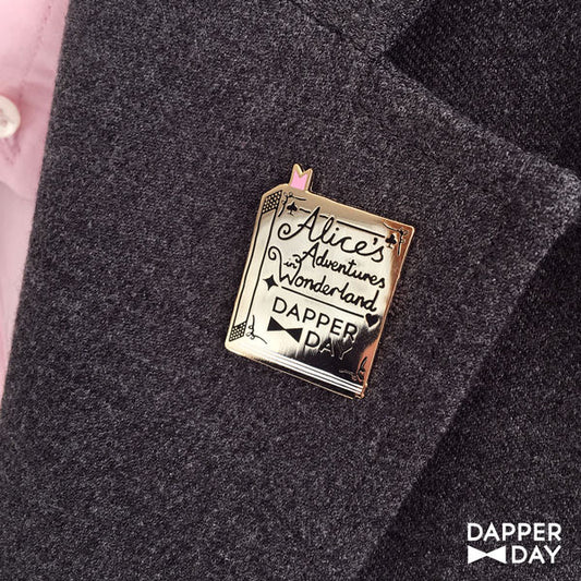 Wonderland Book Pin - Final Sale