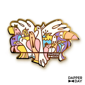 Birds of a Feather Pin
