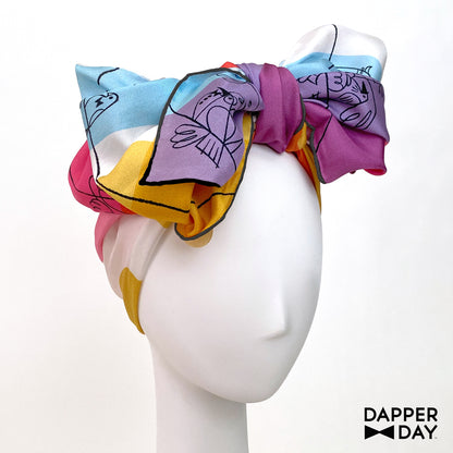 Birds of a Feather Silk Scarf - Final Sale
