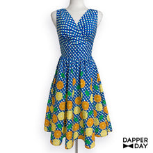 Load image into Gallery viewer, &#39;Citrus Gingham&#39; Cotton Dolce Dress
