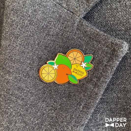 Citrus Trio Pin