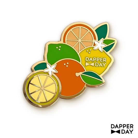 Citrus Trio Pin