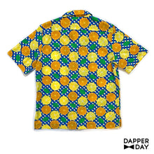 Load image into Gallery viewer, ‘Citrus Gingham’ Cotton Cabana Shirt
