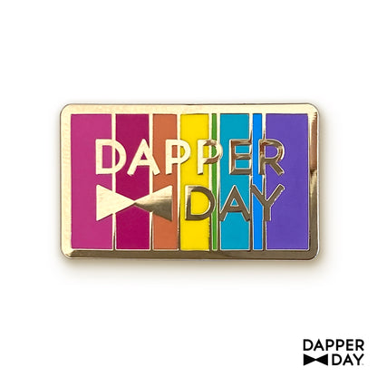 Spectrum Rainbow Logo Pin
