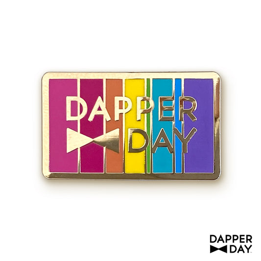 Spectrum Rainbow Logo Pin