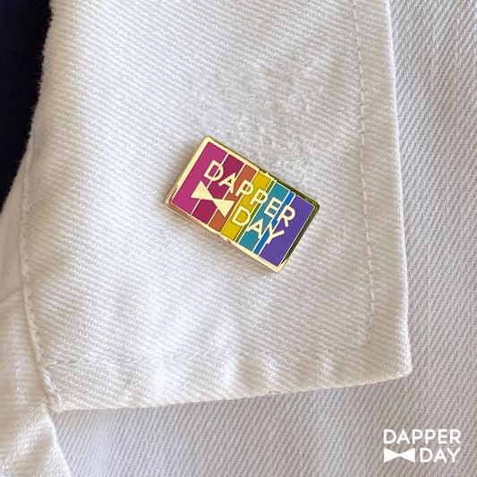 Spectrum Rainbow Logo Pin
