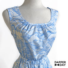 Load image into Gallery viewer, &#39;Roller Coaster&#39; Cotton Popover Dress
