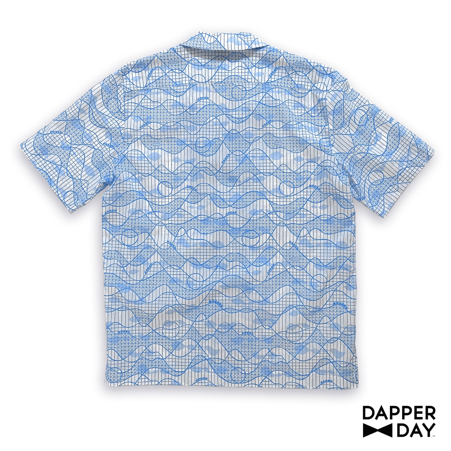 'Roller Coaster' Cotton Cabana Shirt - Final Sale