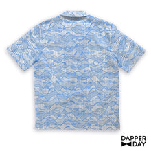 Load image into Gallery viewer, &#39;Roller Coaster&#39; Cotton Cabana Shirt
