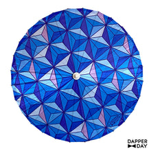 Load image into Gallery viewer, Sharkstooth Print Parasol (Sapphire)
