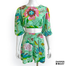 Load image into Gallery viewer, ‘Garden Party’ Playset in Rayon (Mint)
